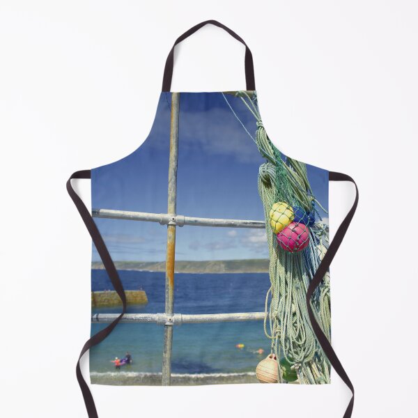 Item preview, Fishing Nets and Floats at Sennen Cove, Cornwall designed and sold by Art-of-darkness.