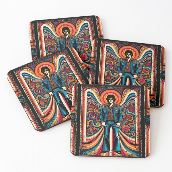 Item preview, Retro Psychedelic Groove Figure Vintage Art designed and sold by PlanetEye Designs.