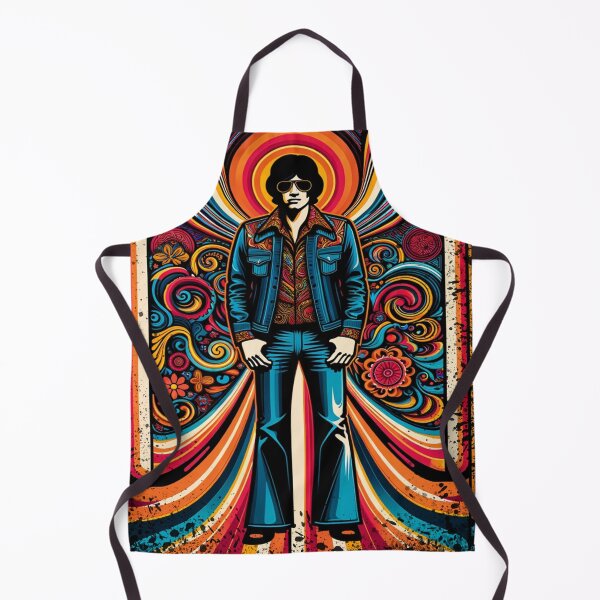 Item preview, Retro Psychedelic Groove Figure Vintage Art designed and sold by PlanetEye Designs.