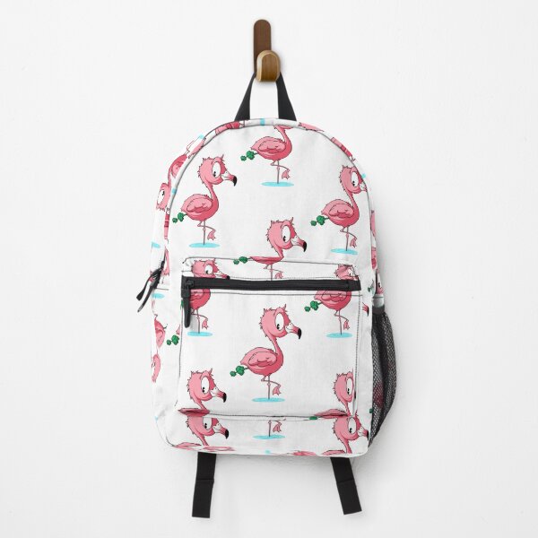 Item preview, Farty Marty the Flamingo designed and sold by TopHatCreations.