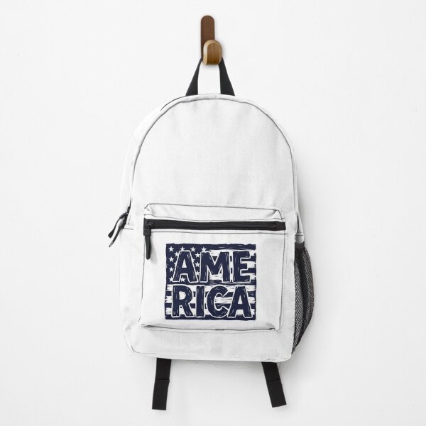 Item preview, Vintage Monochrome US Flag America Text Art designed and sold by Paper Drip.