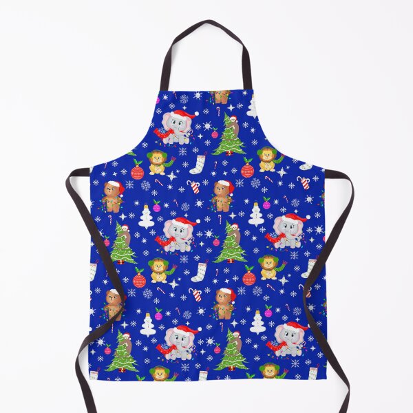 Item preview, Whimsical Baby Zoo Animals Christmas Pattern designed and sold by daphsam.