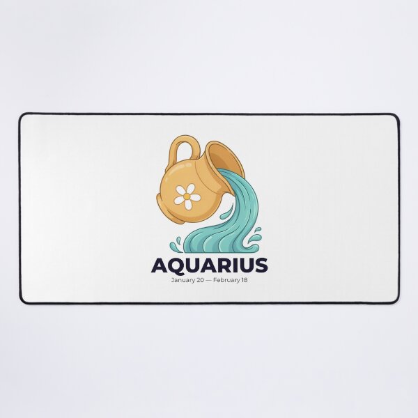 Item preview, Cute Aquarius Zodiac Water Bearer Design | Aquarius Birthday Astrology Gift designed and sold by Cool-cat-art.