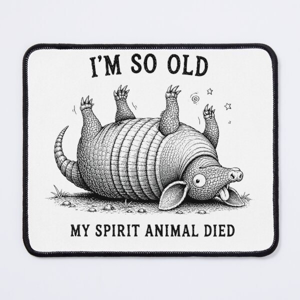 Item preview, Dead Spirit Armadillo designed and sold by EyesHaveIt.