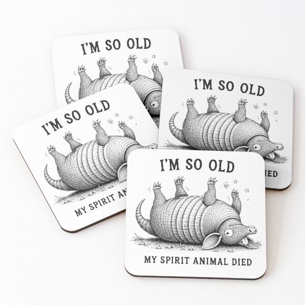 Item preview, Dead Spirit Armadillo designed and sold by EyesHaveIt.