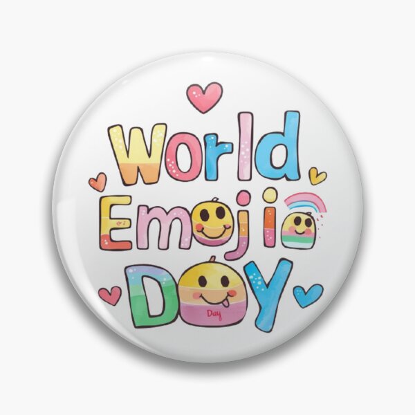 Item preview, World Emoji Day – Colorful and Cheerful Design designed and sold by Wawan35200.