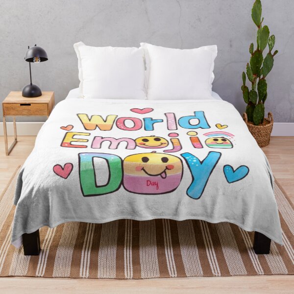 Item preview, World Emoji Day – Colorful and Cheerful Design designed and sold by Wawan35200.