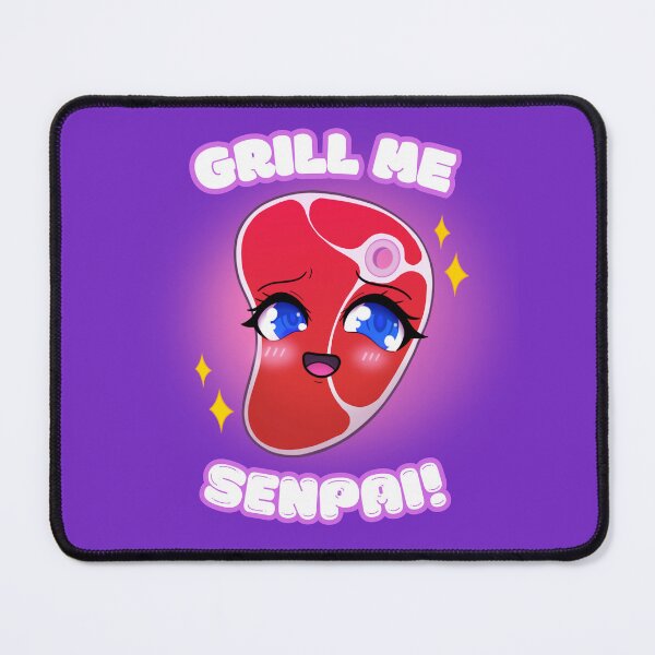 Item preview, Grill Me Senpai! designed and sold by FossilJockMatt.