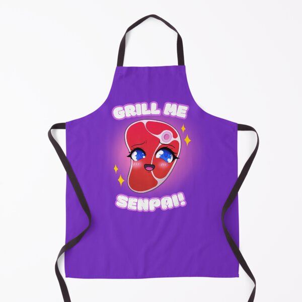 Item preview, Grill Me Senpai! designed and sold by FossilJockMatt.