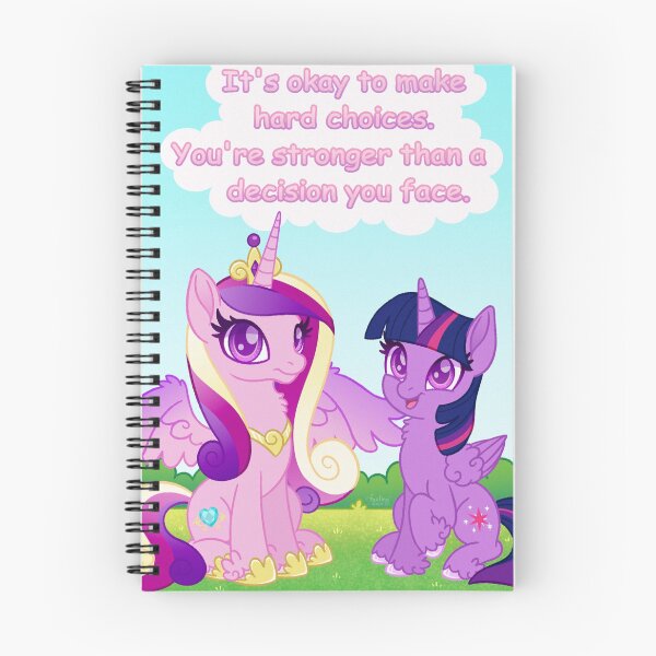 Item preview, Princess Cadance and Twilight ~ Hard Choices designed and sold by FaelingMagic.