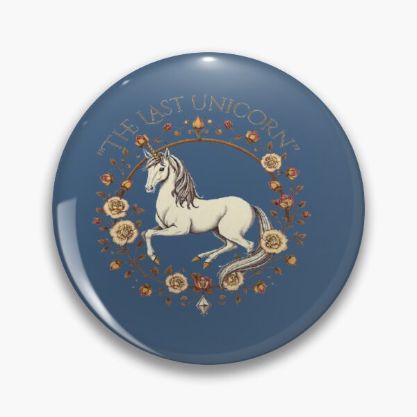 Item preview,  :The Last Unicorn - Medieval Floral Tapestry Fan Art designed and sold by Tama-sirth.
