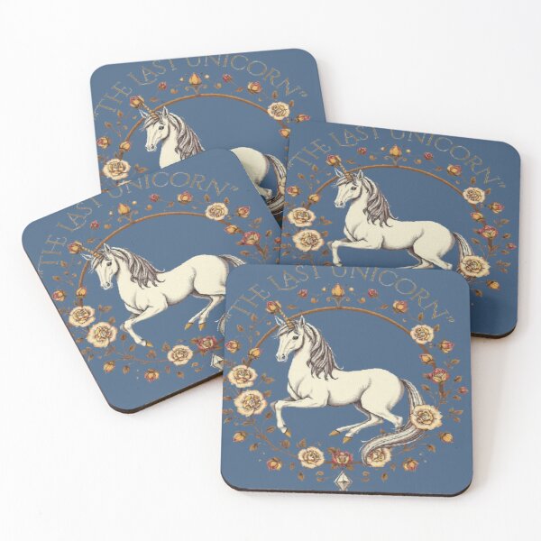 Item preview,  :The Last Unicorn - Medieval Floral Tapestry Fan Art designed and sold by Tama-sirth.