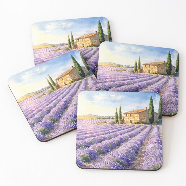 Item preview, Lavender field (Provence) designed and sold by jefboutique6150.