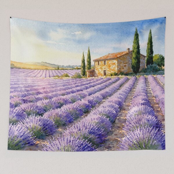 Item preview, Lavender field (Provence) designed and sold by jefboutique6150.