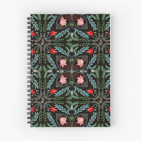 Item preview, Winters Harmony Snowflakes Poinsettias Cardinals designed and sold by daphsam.