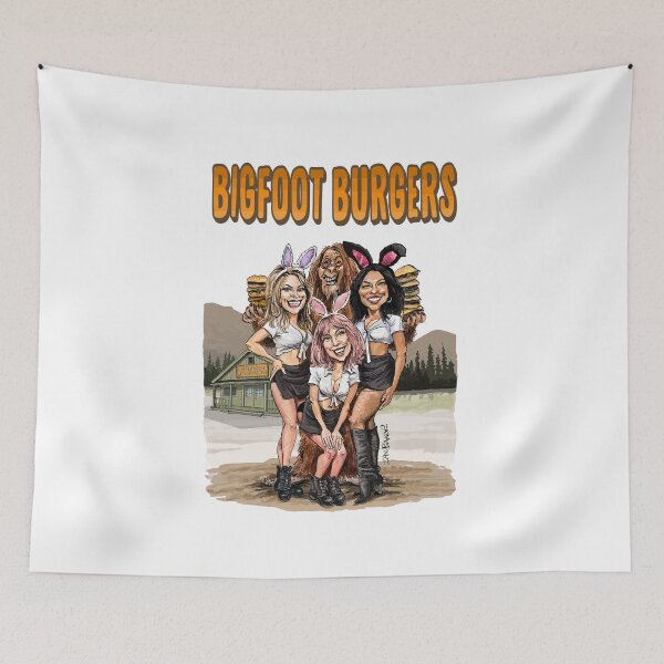 Item preview, Bigfoot Burgers Movie Tribute designed and sold by IanBakerToons.