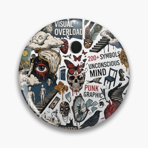 Artikelvorschau, Surrealistisches Chaos & Freudsche Traumlandschaft – Punk-Grafikcollage-T-Shirt, Poster, Aufkleber entworfen und verkauft von afarkar.