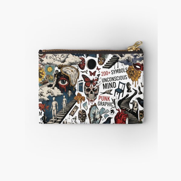 Item preview, Surrealist Chaos & Freudian Dreamscape - Punk Graphic Collage T-Shirt, Poster, Sticker designed and sold by afarkar.