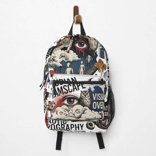 Item preview, Surrealist Chaos & Freudian Dreamscape - Punk Graphic Collage T-Shirt, Poster, Sticker designed and sold by afarkar.