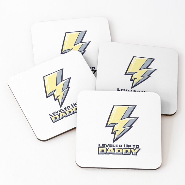 Item preview, Leveled Up to Daddy – Father’s Day  designed and sold by LuveraxArt.
