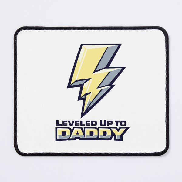 Item preview, Leveled Up to Daddy – Father’s Day  designed and sold by LuveraxArt.
