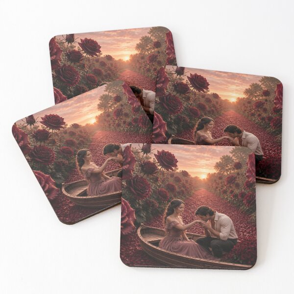 Item preview, Eternal Love: Boat on a River of Crimson Roses designed and sold by MagicMood Creations.