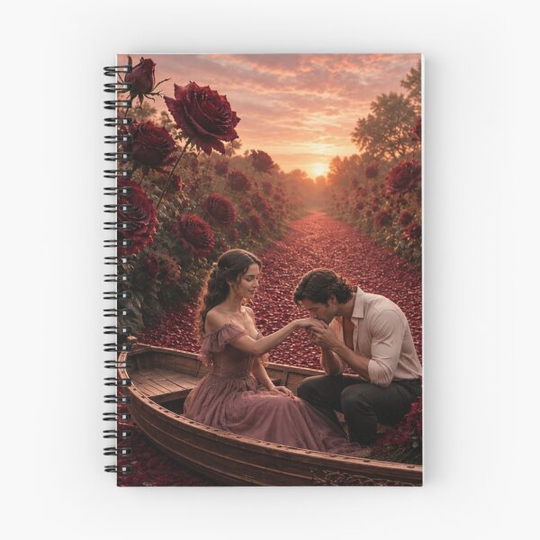 Item preview, Eternal Love: Boat on a River of Crimson Roses designed and sold by MagicMood Creations.