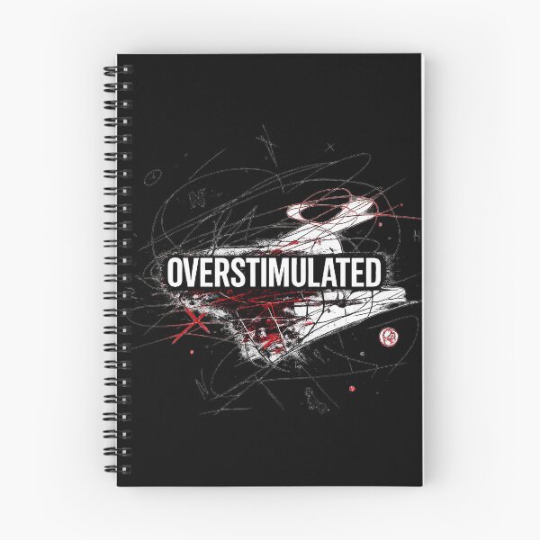 Item preview, Overstimulated Shirt – Anxiety Chaos Tee designed and sold by DesignTeamHub.