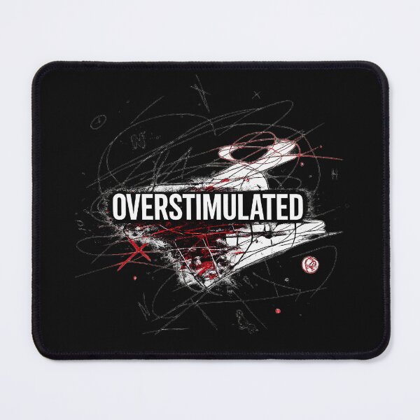 Item preview, Overstimulated Shirt – Anxiety Chaos Tee designed and sold by DesignTeamHub.