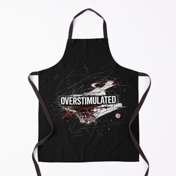 Item preview, Overstimulated Shirt – Anxiety Chaos Tee designed and sold by DesignTeamHub.