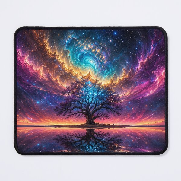 Item preview, Vibrant Cosmic Nebula Night Landscape designed and sold by OandSDesigns23.