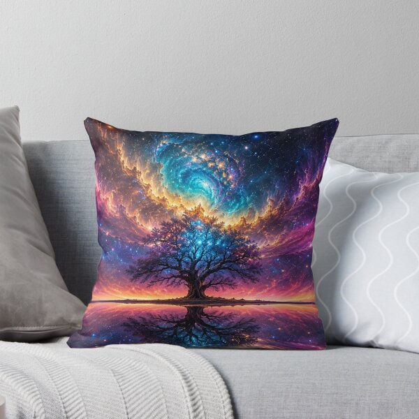 Item preview, Vibrant Cosmic Nebula Night Landscape designed and sold by OandSDesigns23.