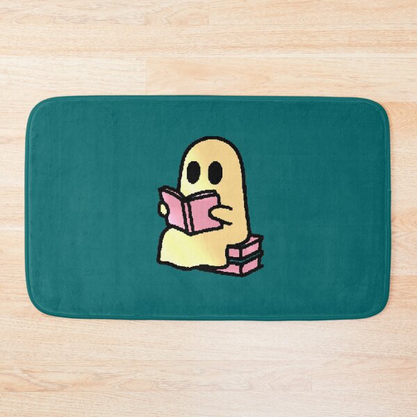 Item preview, Ghost Reading a Kawaii Bookworm Cozy Book designed and sold by AstronautMerch.