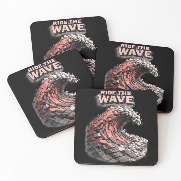 Item preview, Ride The Wave | Geometric Constructivist Ocean Illustration designed and sold by Shirtely.