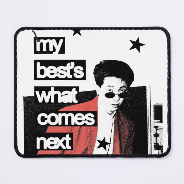 Item preview, RM Namjoon My Best Is What Comes Next Retro Grunge Graphic designed and sold by Mooncreates7.
