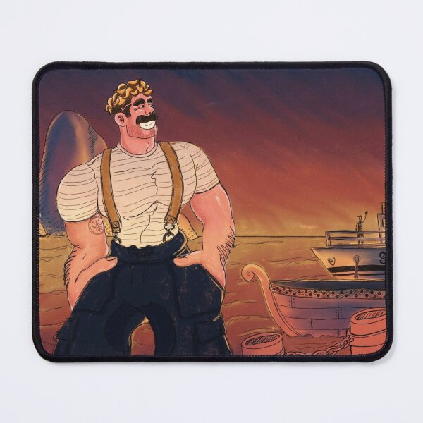 Item preview, Vintage Nautical Comic Character Art designed and sold by benja-08.