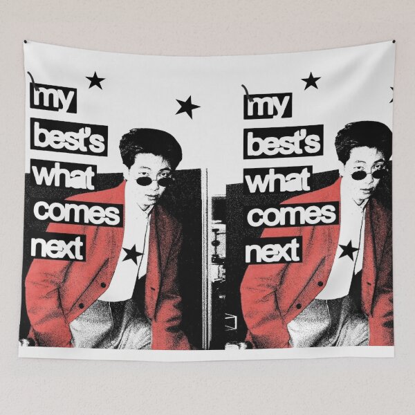 Item preview, RM Namjoon My Best Is What Comes Next Retro Grunge Graphic designed and sold by Mooncreates7.