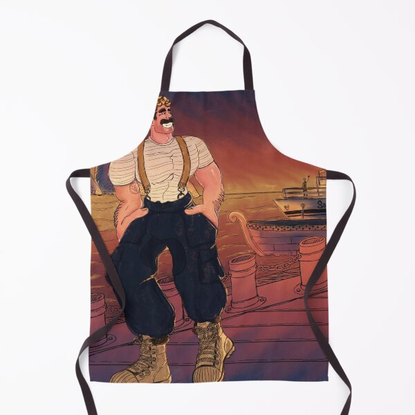 Item preview, Vintage Nautical Comic Character Art designed and sold by benja-08.