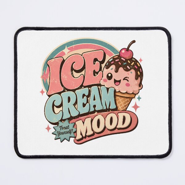 Item preview, Ice Cream Mood Cute Summer Dessert Design designed and sold by ILYASSE1.