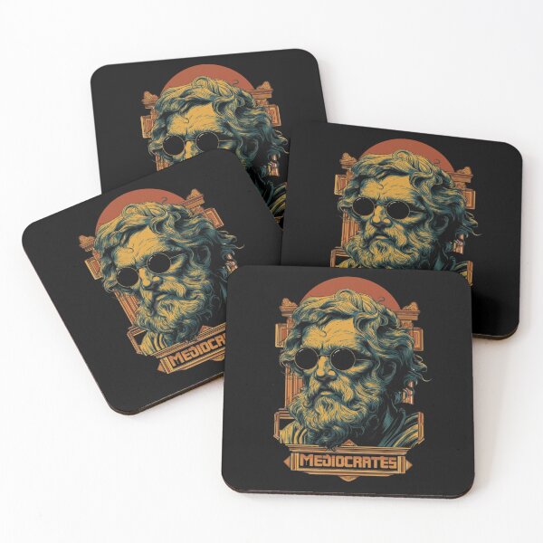 Item preview, Mediocrates - Funny Greek Philosopher Parody designed and sold by Cutie Galore.
