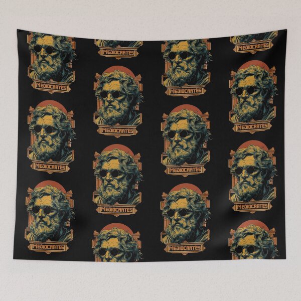 Item preview, Mediocrates - Funny Greek Philosopher Parody designed and sold by Cutie Galore.