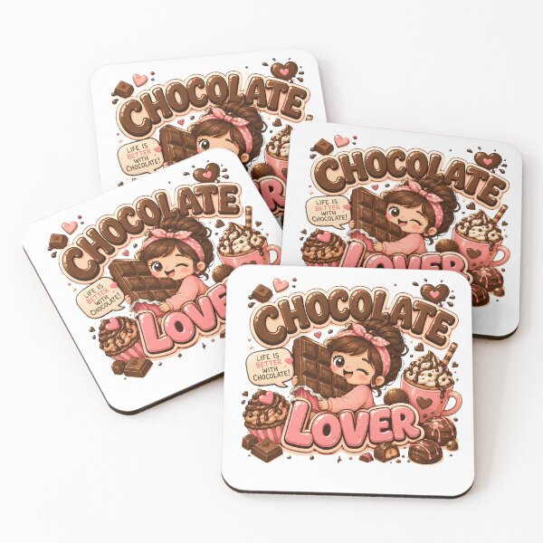 Item preview, Chocolate Lover Cute Sweet Tooth Dessert Design designed and sold by ILYASSE1.