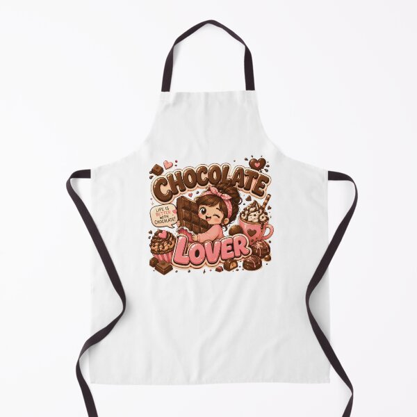 Item preview, Chocolate Lover Cute Sweet Tooth Dessert Design designed and sold by ILYASSE1.