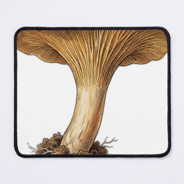 Item preview, Chanterelle Mushroom Vintage Naturalist Art designed and sold by FoxglovePress.