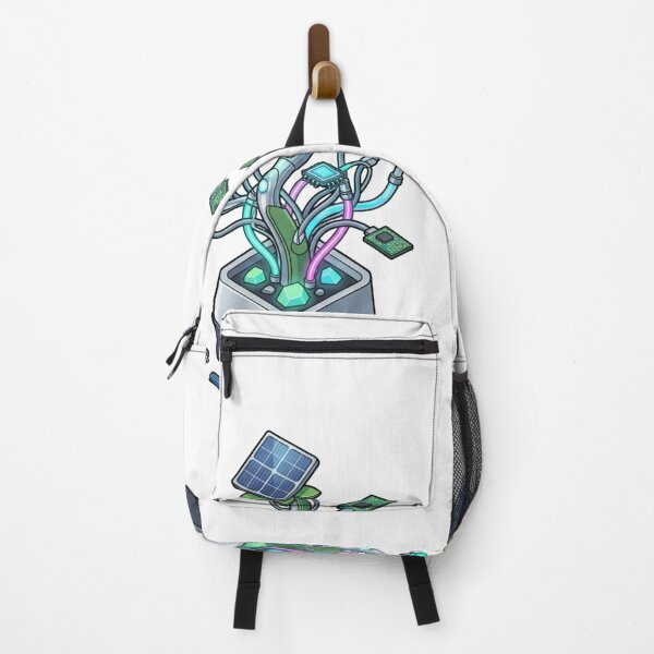 Item preview, Cyberpunk Plant Sustainable Tech Geek Art designed and sold by caffeinepixels.