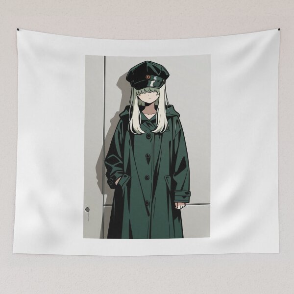 Item preview, Fashion - frontvie woman long coat designed and sold by AnimeShin.