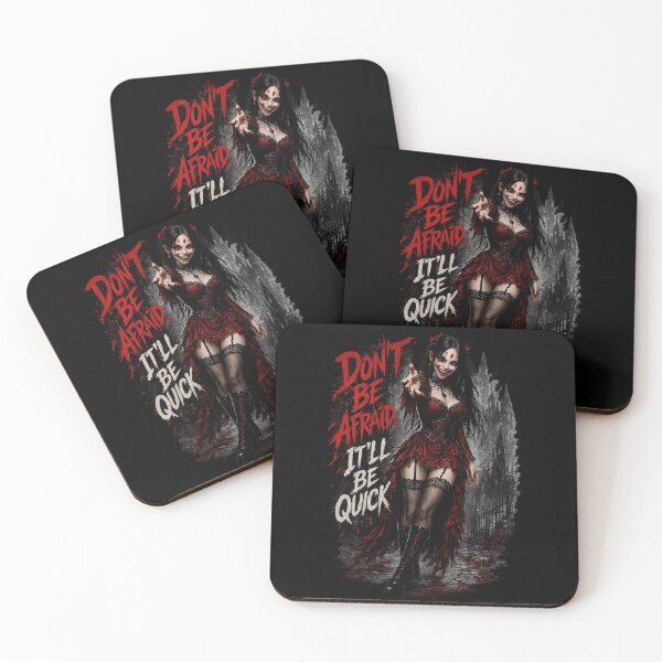 Item preview, Don't Be Afraid, It'll Be Quick designed and sold by DarkJuliettes.