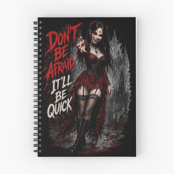Item preview, Don't Be Afraid, It'll Be Quick designed and sold by DarkJuliettes.