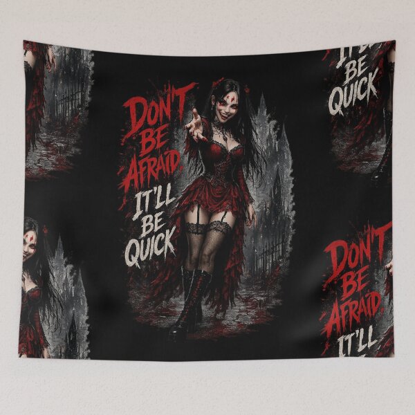 Item preview, Don't Be Afraid, It'll Be Quick designed and sold by DarkJuliettes.