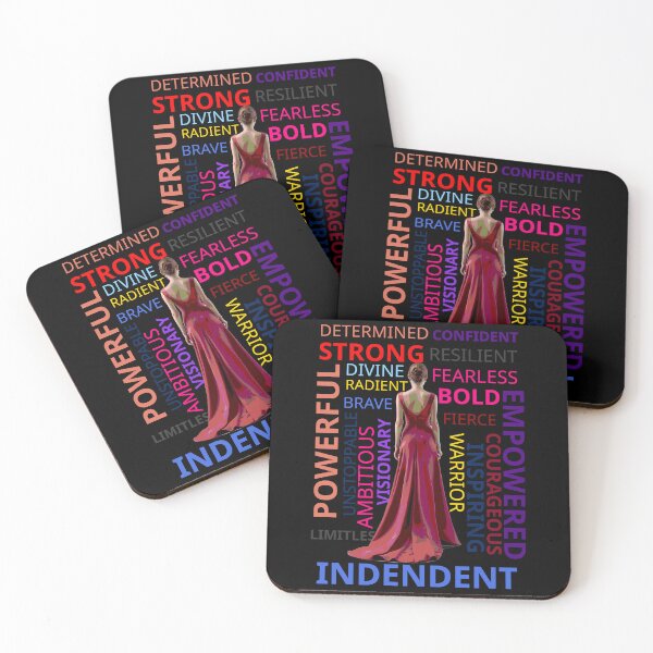 Item preview, Women Inspirational Words with Female Empowerment and Strength Art designed and sold by ArtsyExplorer.